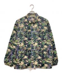 A BATHING APE（ア ベイシング エイプ）の古着「リアルツリーコーチジャケット」｜カーキ