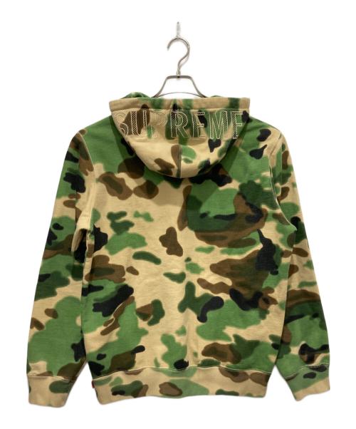 SUPREME（シュプリーム）SUPREME (シュプリーム) Overdyed Hooded Sweatshirt Camo ベージュ サイズ:Mの古着・服飾アイテム