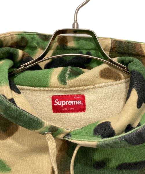 SUPREME（シュプリーム）SUPREME (シュプリーム) Overdyed Hooded Sweatshirt Camo ベージュ サイズ:Mの古着・服飾アイテム