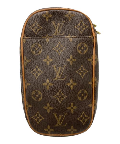 LOUIS VUITTON（ルイ ヴィトン）LOUIS VUITTON (ルイ ヴィトン) ポシェットガンジュ ブラウンの古着・服飾アイテム