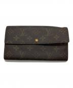 LOUIS VUITTONルイ ヴィトン）の古着「長財布」｜ブラウン