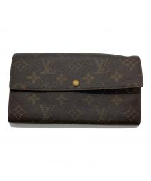 LOUIS VUITTON（ルイ ヴィトン）の古着「長財布」｜ブラウン