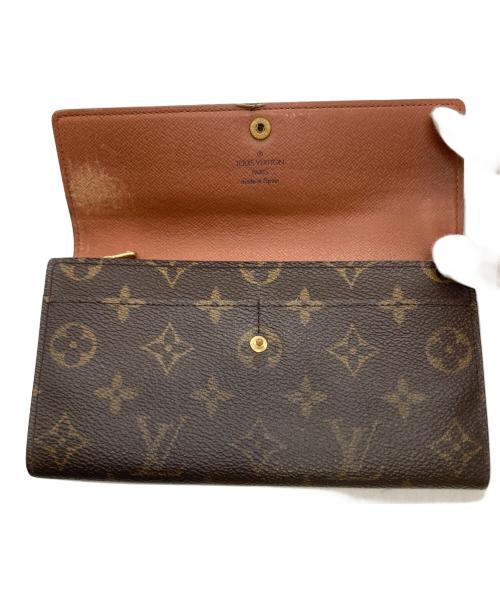 LOUIS VUITTON（ルイ ヴィトン）LOUIS VUITTON (ルイ ヴィトン) 長財布 ブラウンの古着・服飾アイテム