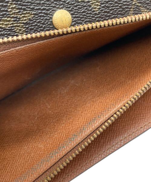 LOUIS VUITTON（ルイ ヴィトン）LOUIS VUITTON (ルイ ヴィトン) 長財布 ブラウンの古着・服飾アイテム