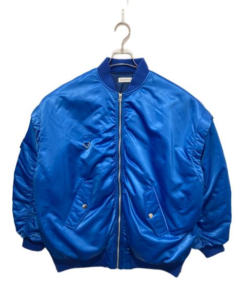 MAISON SPECIAL（メゾンスペシャル）MAISON SPECIAL (メゾンスペシャル) 2WAYオーバーシルエットMA-1 ブルー サイズ:freeの古着・服飾アイテム