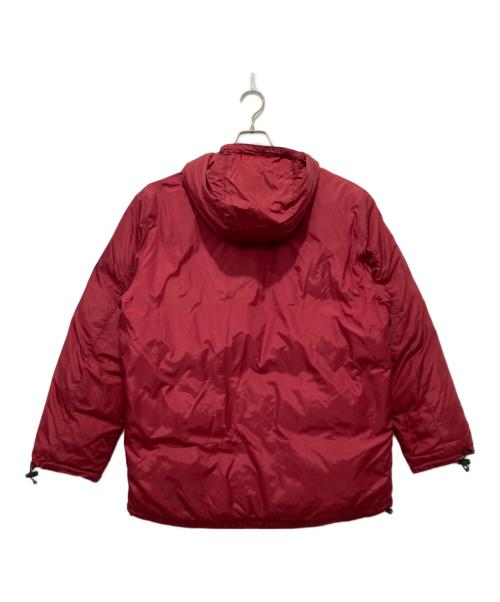 BURBERRY BLACK LABEL（バーバリーブラックレーベル）BURBERRY BLACK LABEL (バーバリーブラックレーベル) ダウンジャケット レッド×ブラック サイズ:Lの古着・服飾アイテム