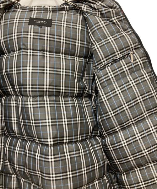 BURBERRY BLACK LABEL（バーバリーブラックレーベル）BURBERRY BLACK LABEL (バーバリーブラックレーベル) ダウンジャケット レッド×ブラック サイズ:Lの古着・服飾アイテム