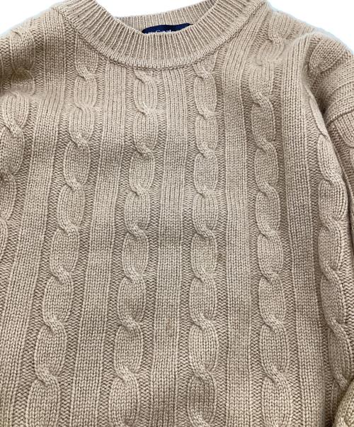 Yves Saint Laurent（イヴサンローラン）Yves Saint Laurent (イヴサンローラン) フィッシャーマンセーター ベージュ サイズ:Lの古着・服飾アイテム