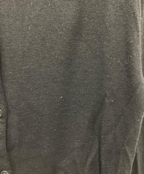 MARGARET HOWELL（マーガレットハウエル）MARGARET HOWELL (マーガレットハウエル) JOHN SMEDLEY (ジョンスメドレー) 襟付きカーディガン ブラック サイズ:2の古着・服飾アイテム