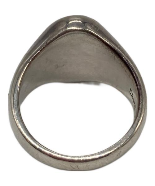CALLEE（キャリー）CALLEE (キャリー) CAL NT LOGO SILVER SIGNET RING シルバー サイズ:16号の古着・服飾アイテム