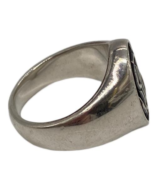 CALLEE（キャリー）CALLEE (キャリー) CAL NT LOGO SILVER SIGNET RING シルバー サイズ:16号の古着・服飾アイテム