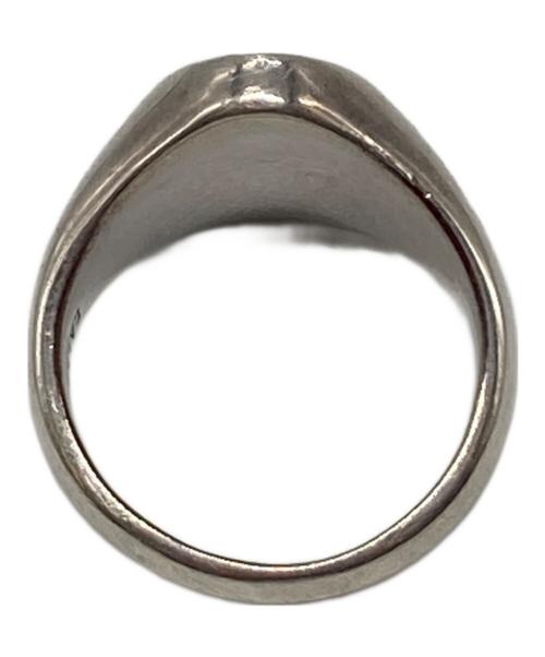 CALLEE（キャリー）CALLEE (キャリー) CAL NT LOGO SILVER SIGNET RING シルバー サイズ:16号の古着・服飾アイテム