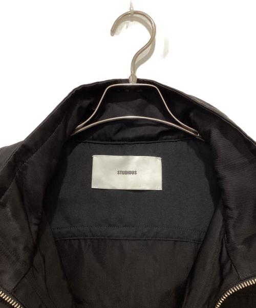 STUDIOUS（ステュディオス）STUDIOUS (ステュディオス) Heavy Twill Hooded Blouson ブラック サイズ:FREEの古着・服飾アイテム