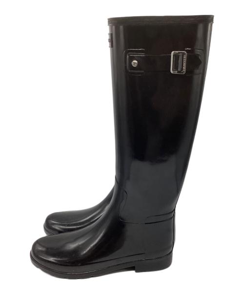 HUNTER（ハンター）HUNTER (ハンター) ORIGINAL REFINED HYBRID LININGレインブーツ ブラック サイズ:5の古着・服飾アイテム