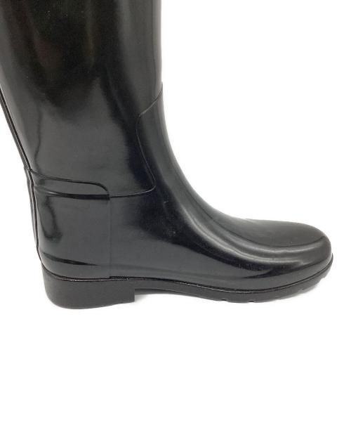 HUNTER（ハンター）HUNTER (ハンター) ORIGINAL REFINED HYBRID LININGレインブーツ ブラック サイズ:5の古着・服飾アイテム