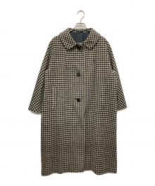 横浜元町 KAYO（横浜元町 カヨ）の古着「カヨコート」｜ベージュ×ブラック