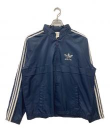 adidas（アディダス）の古着「ナイロンジャケット」｜ネイビー