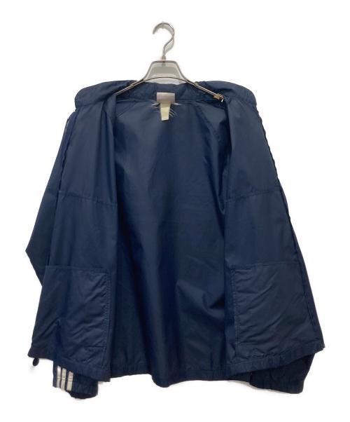 adidas（アディダス）adidas (アディダス) ナイロンジャケット ネイビー サイズ:-の古着・服飾アイテム