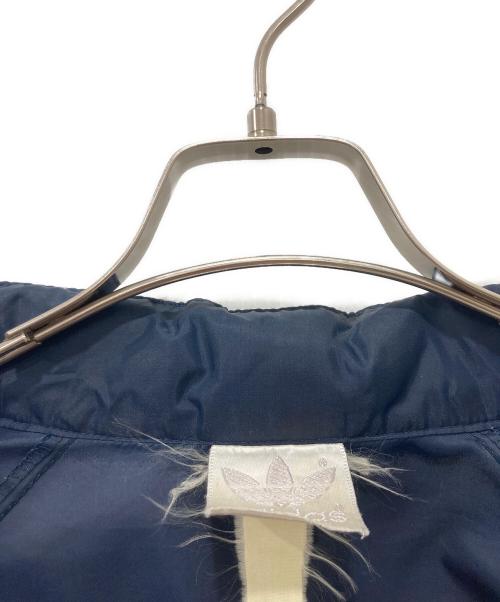 adidas（アディダス）adidas (アディダス) ナイロンジャケット ネイビー サイズ:-の古着・服飾アイテム