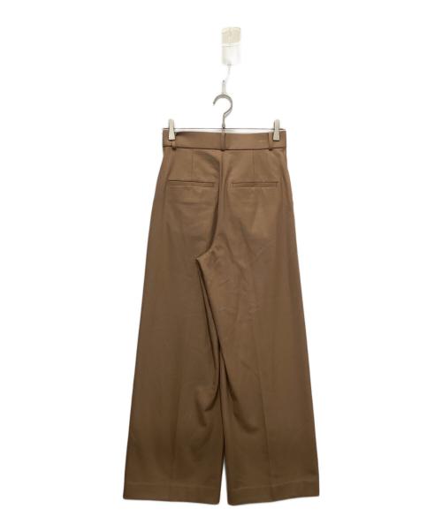 Noble（ノーブル）Noble (ノーブル) TRツイル裏起毛スラックスパンツ ブラウン サイズ:36の古着・服飾アイテム