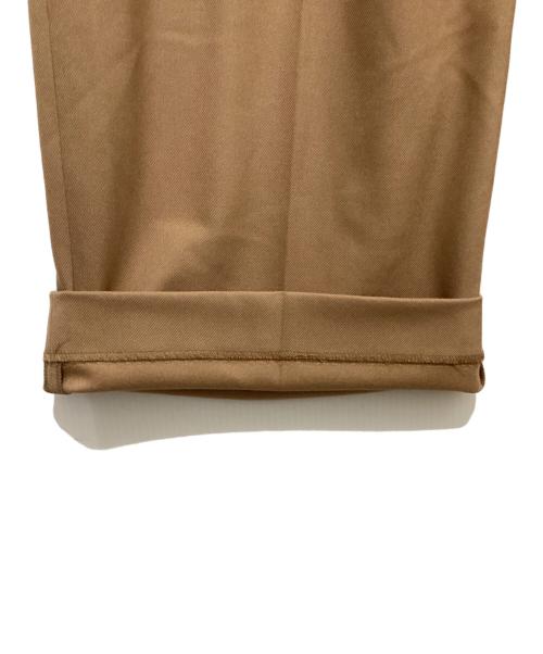 Noble（ノーブル）Noble (ノーブル) TRツイル裏起毛スラックスパンツ ブラウン サイズ:36の古着・服飾アイテム