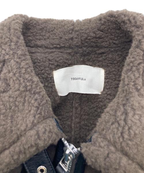 TODAYFUL（トゥデイフル）TODAYFUL (トゥデイフル) Flight Over Jacket ブラウン サイズ:36の古着・服飾アイテム