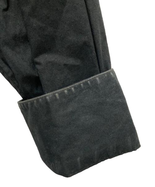 ALMOSTBLACK（オールモストブラック）ALMOSTBLACK (オールモストブラック) レイヤード/バックプリントシャツ ブラック サイズ:1の古着・服飾アイテム