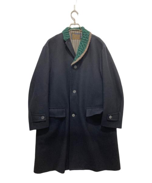 KOLOR（カラー）KOLOR (カラー) カシミヤ混ウールチェスターコート ネイビー サイズ:2の古着・服飾アイテム