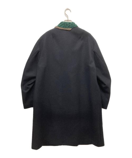 KOLOR（カラー）KOLOR (カラー) カシミヤ混ウールチェスターコート ネイビー サイズ:2の古着・服飾アイテム