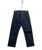 EVISUエヴィス）の古着「カモメペイントデニムパンツ」｜インディゴ