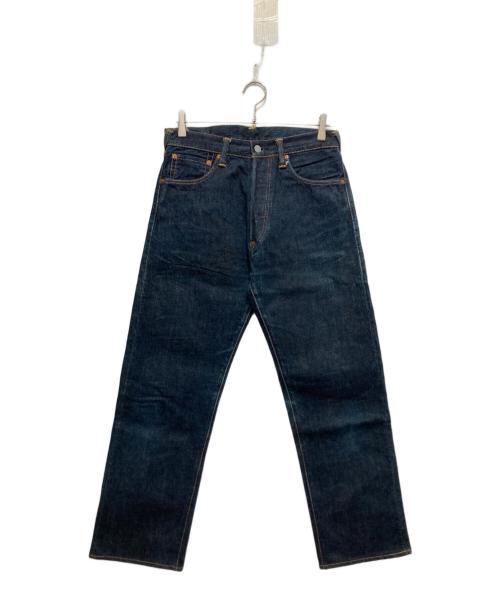 EVISU（エヴィス）EVISU (エヴィス) カモメペイントデニムパンツ インディゴ サイズ:W30×L35の古着・服飾アイテム