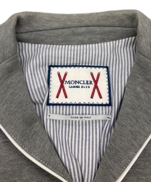 MONCLER GAMME BLEU（モンクレール ガム ブルー）MONCLER GAMME BLEU (モンクレール ガム ブルー) GIACCA テーラードジャケット グレーの古着・服飾アイテム