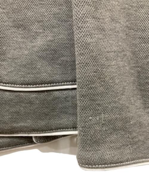 MONCLER GAMME BLEU（モンクレール ガム ブルー）MONCLER GAMME BLEU (モンクレール ガム ブルー) GIACCA テーラードジャケット グレーの古着・服飾アイテム