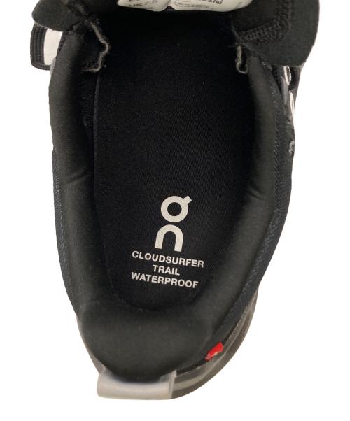 on（オン）on (オン) Cloudsurfer Trail Waterproof グレー サイズ:26の古着・服飾アイテム