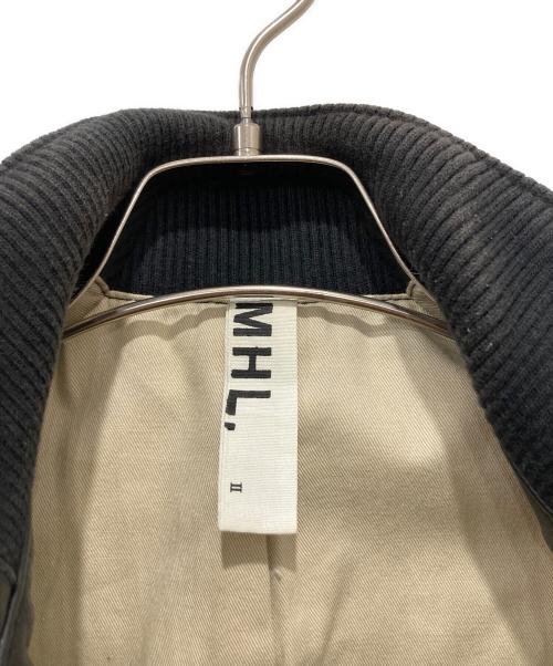MHL（エムエイチエル）MHL (エムエイチエル) レザージャケット ブラック サイズ:2の古着・服飾アイテム