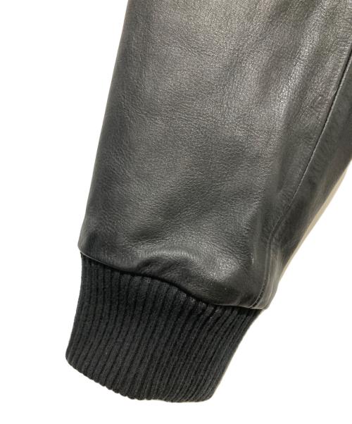 MHL（エムエイチエル）MHL (エムエイチエル) レザージャケット ブラック サイズ:2の古着・服飾アイテム