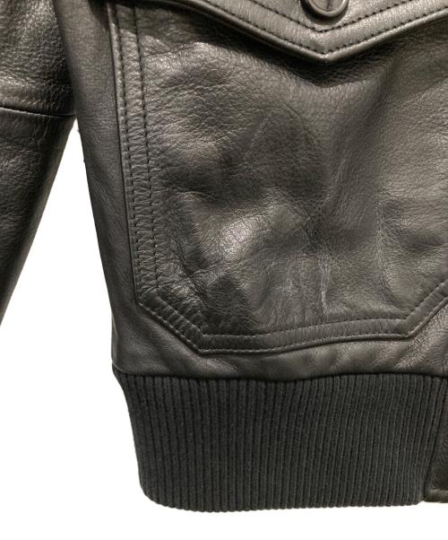 MHL（エムエイチエル）MHL (エムエイチエル) レザージャケット ブラック サイズ:2の古着・服飾アイテム