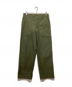 WORKERSワーカーズ）の古着「ベイカーパンツ」｜カーキ