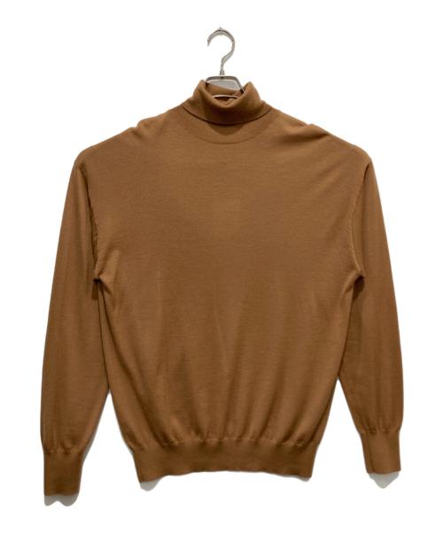 BODHI（ボーディ）BODHI (ボーディ) カシミヤタートルネックニット ブラウン サイズ:Freeの古着・服飾アイテム