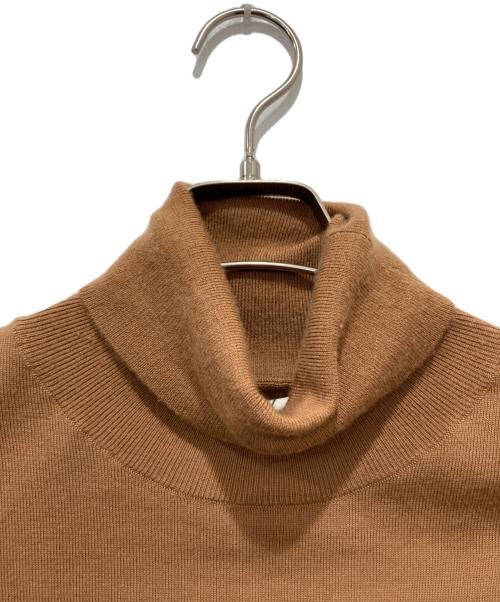 BODHI（ボーディ）BODHI (ボーディ) カシミヤタートルネックニット ブラウン サイズ:Freeの古着・服飾アイテム