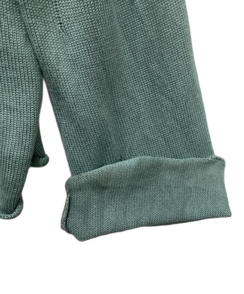 jieda（ジエダ）jieda (ジエダ) OVERSIZED DAMAGE KNIT ブルー サイズ:1の古着・服飾アイテム