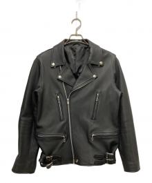 URBAN RESEARCH（アーバンリサーチ）の古着「ライダースジャケット」｜ブラック