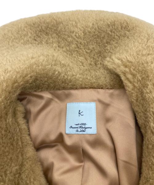 KUMIKYOKU（クミキョク）KUMIKYOKU (クミキョク) テディボア コート ブラウン サイズ:2の古着・服飾アイテム