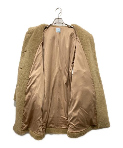 KUMIKYOKU（クミキョク）KUMIKYOKU (クミキョク) テディボア コート ブラウン サイズ:2の古着・服飾アイテム