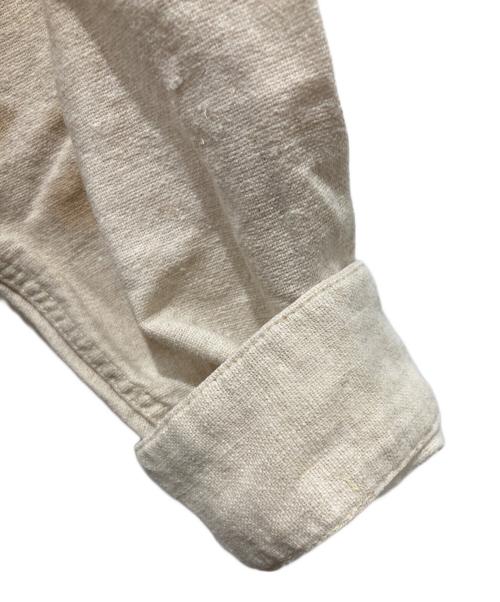 Patagonia（パタゴニア）Patagonia (パタゴニア) リネン混ワークシャツ ベージュ サイズ:Mの古着・服飾アイテム