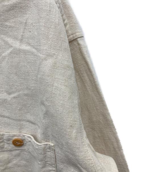 Patagonia（パタゴニア）Patagonia (パタゴニア) リネン混ワークシャツ ベージュ サイズ:Mの古着・服飾アイテム