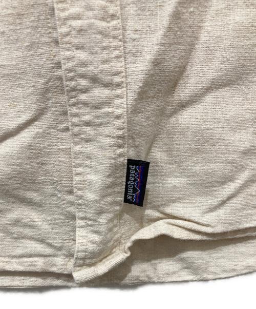 Patagonia（パタゴニア）Patagonia (パタゴニア) リネン混ワークシャツ ベージュ サイズ:Mの古着・服飾アイテム