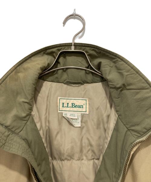 L.L.Bean（エルエルビーン）L.L.Bean (エルエルビーン) ダウンジャケット ベージュ サイズ:Mの古着・服飾アイテム