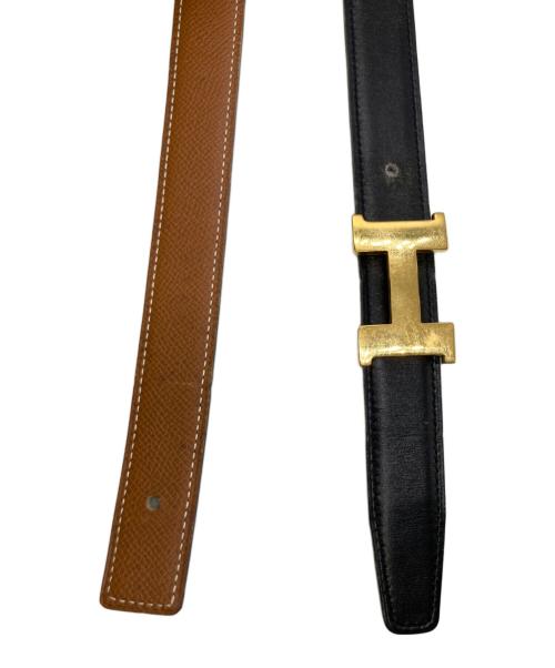 HERMES（エルメス）HERMES (エルメス) レザーベルト ブラウンの古着・服飾アイテム