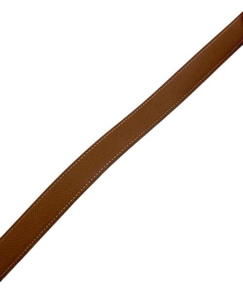 HERMES（エルメス）HERMES (エルメス) レザーベルト ブラウンの古着・服飾アイテム